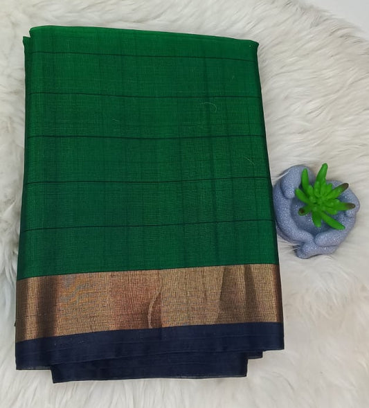 Handloom Pure Cotton Saree – Rich Border