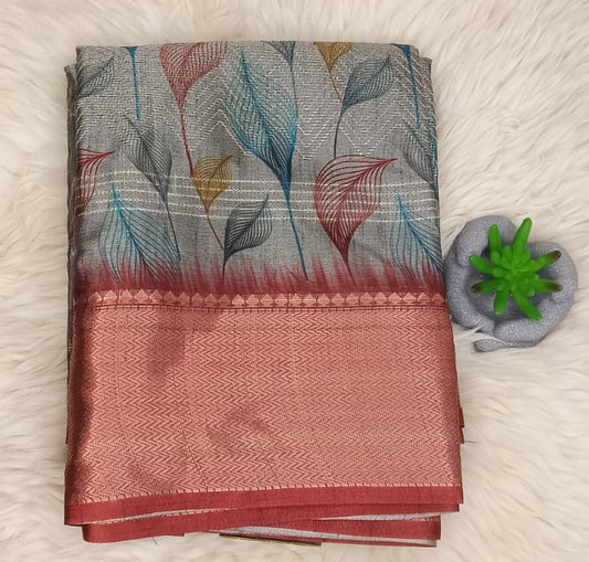 Cotton Saree – Artistic Prints