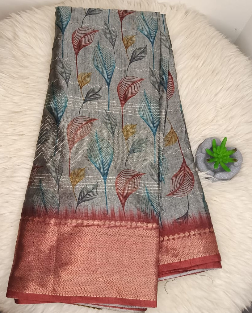 Cotton Saree – Artistic Prints