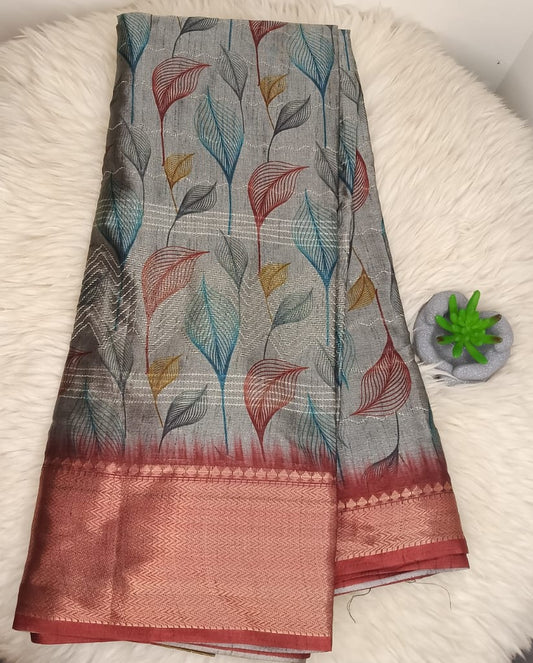 Cotton Saree – Artistic Prints