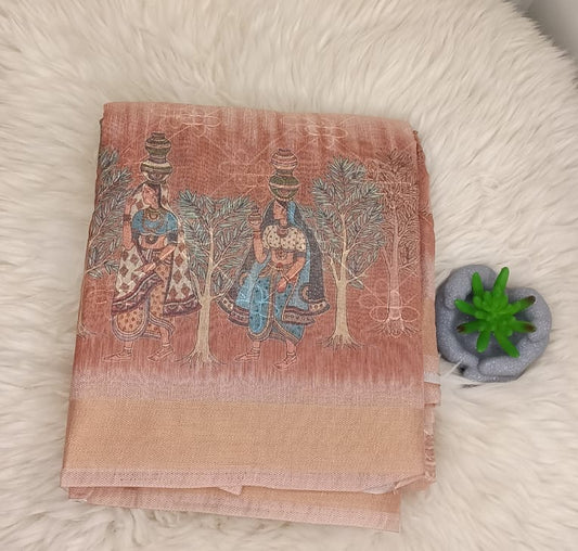 Cotton Peri Peri Saree