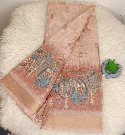 Cotton Peri Peri Saree