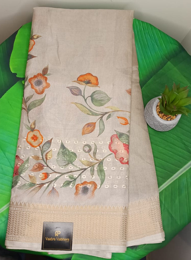 Cotton Royal Look Saree