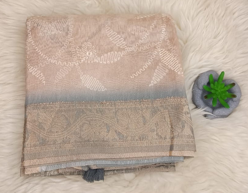 Cotton Natural Saree