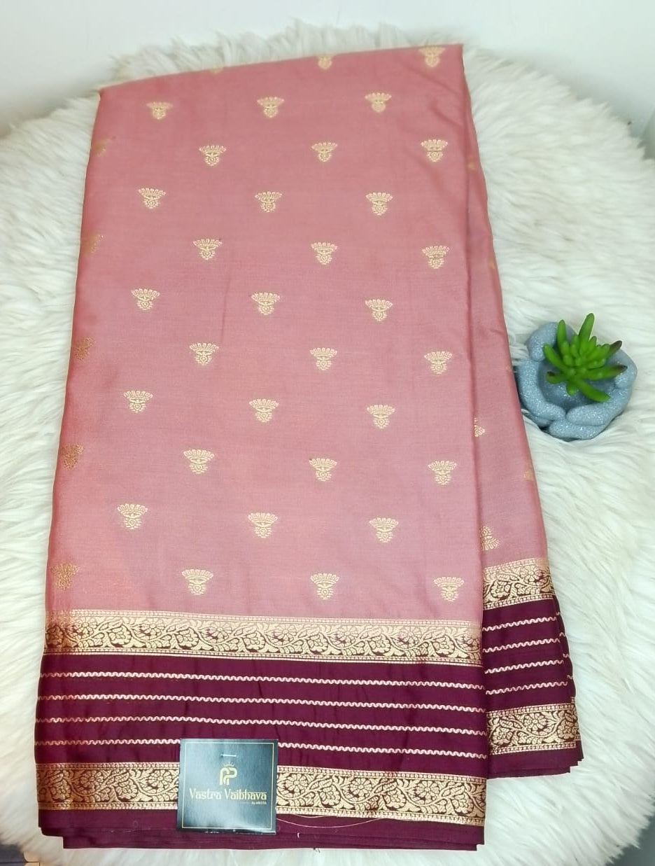 SEMI SILK SAREE - JUMKA MOTIFS