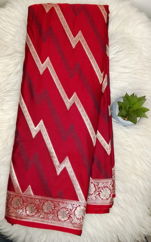 Premium Quality  Mashroo Silk Saree- TANCHI