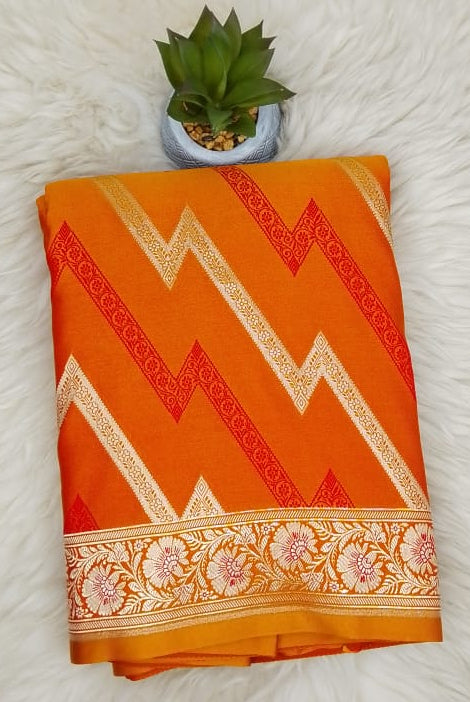 Premium Quality  Mashroo Silk Saree- TANCHI