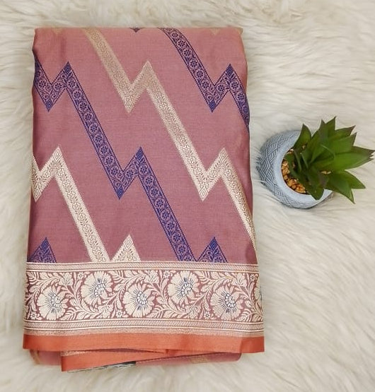 Premium Quality  Mashroo Silk Saree- TANCHI