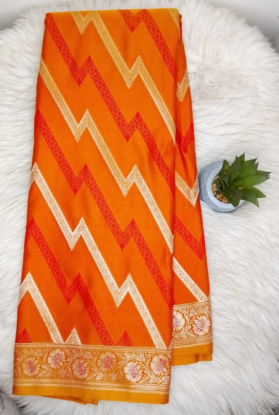 Premium Quality  Mashroo Silk Saree- TANCHI