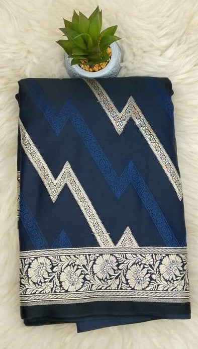 Premium Quality  Mashroo Silk Saree- TANCHI