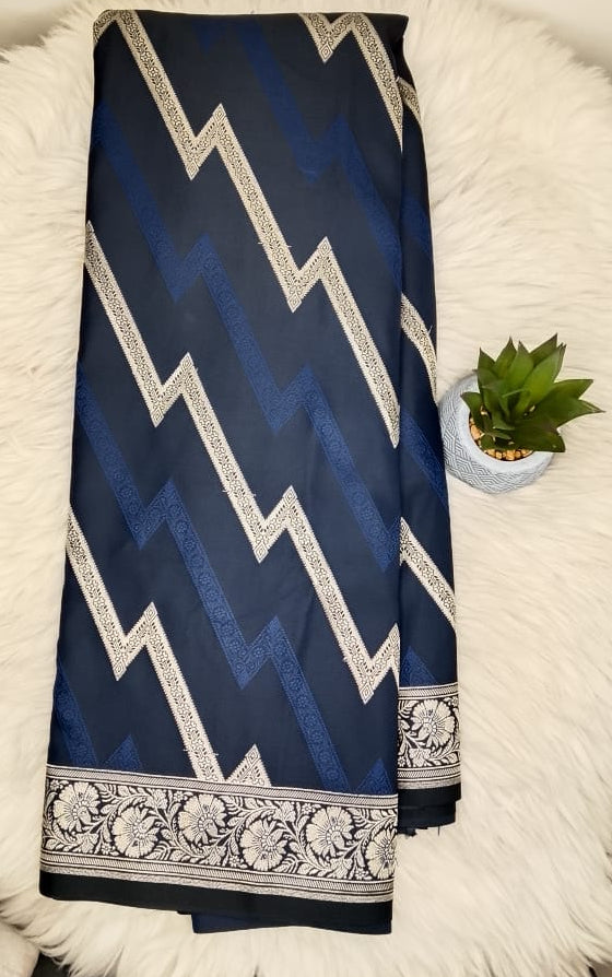 Premium Quality  Mashroo Silk Saree- TANCHI