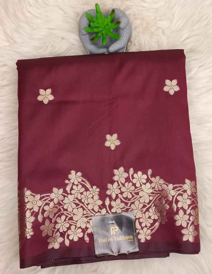 Semi Katan Silk Saree