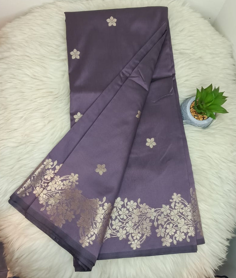 Semi Katan Silk Saree