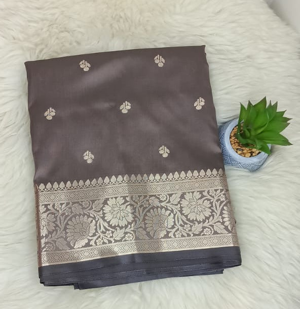 Semi Katan Silk Saree