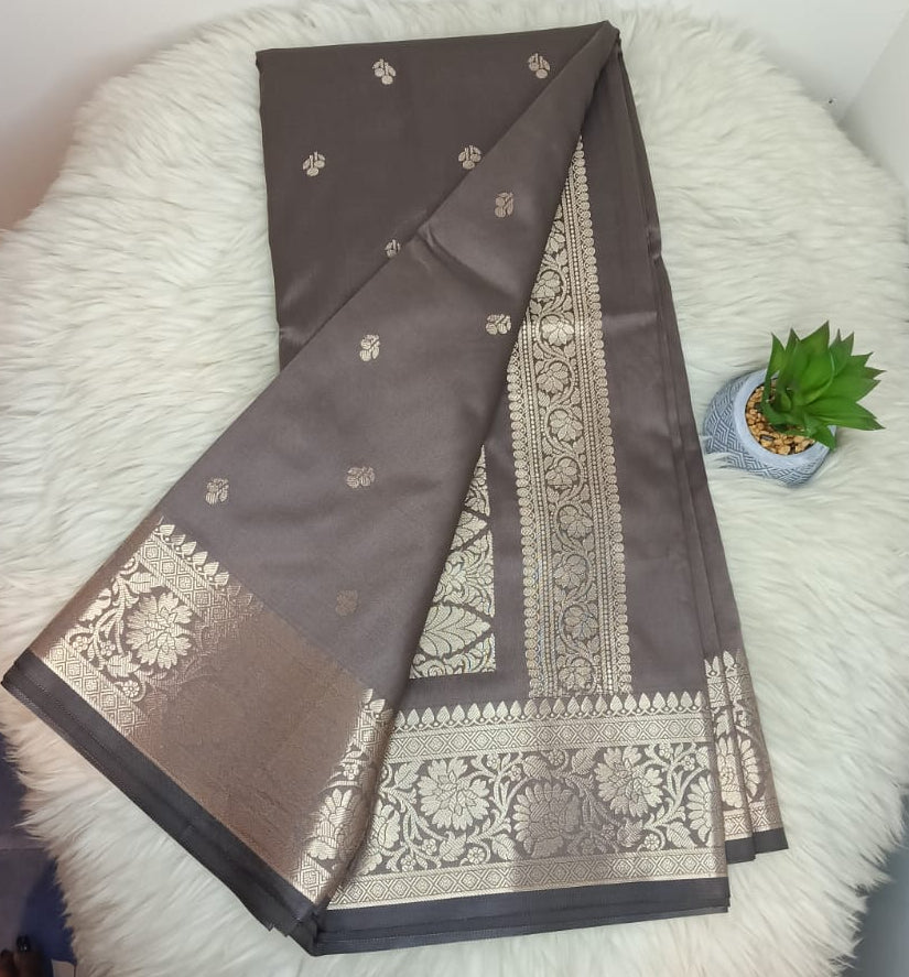 Semi Katan Silk Saree