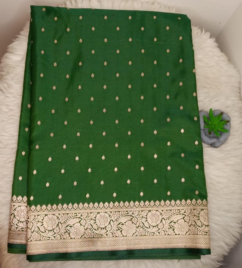 Banarasi Nylon Mashroo Saree