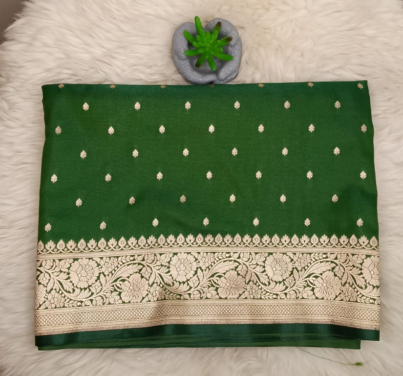 Banarasi Nylon Mashroo Saree