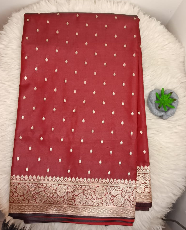 Banarasi Nylon Mashroo Saree