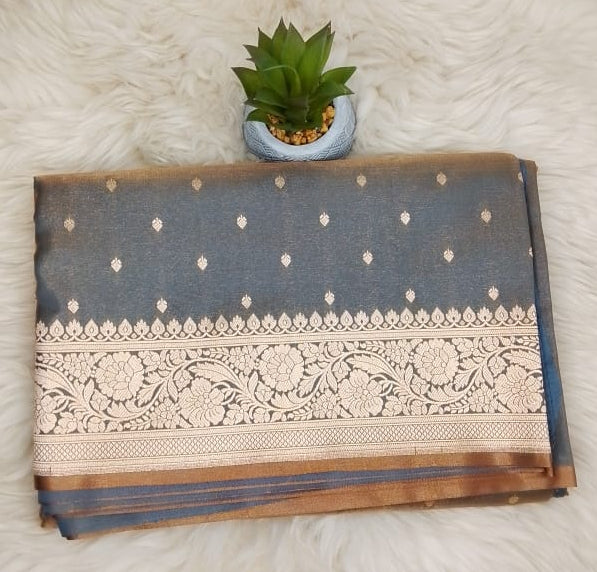 Banarasi Nylon Mashroo Saree