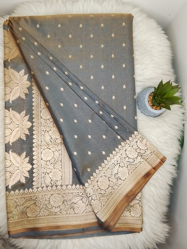 Banarasi Nylon Mashroo Saree