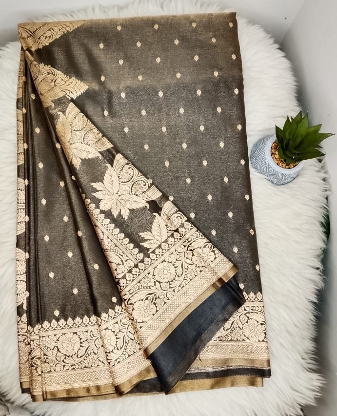 Banarasi Nylon Mashroo Saree