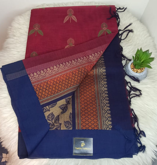 Pure Handloom Cotton 120/80 Saree