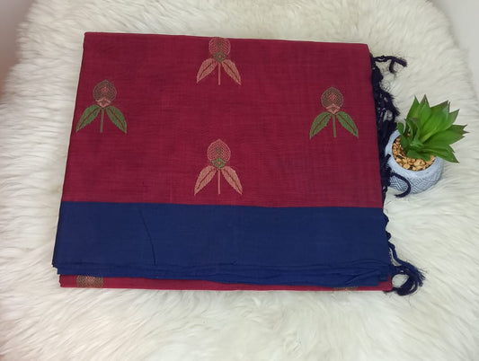 Pure Handloom Cotton 120/80 Saree