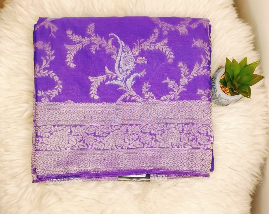 Satin Masakali Saree