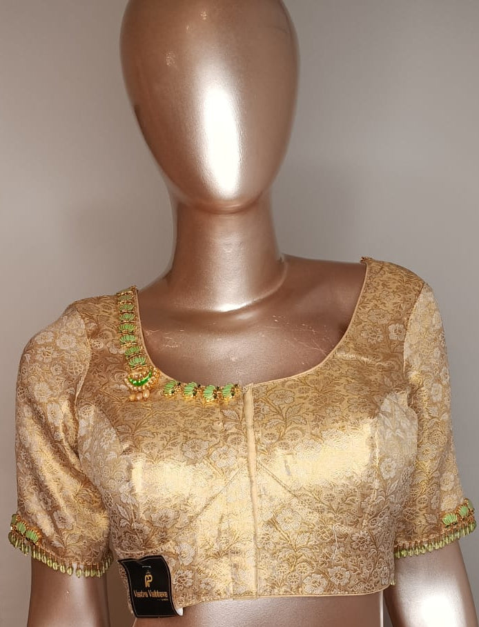 Hand Work Brocade Blouse -POUB