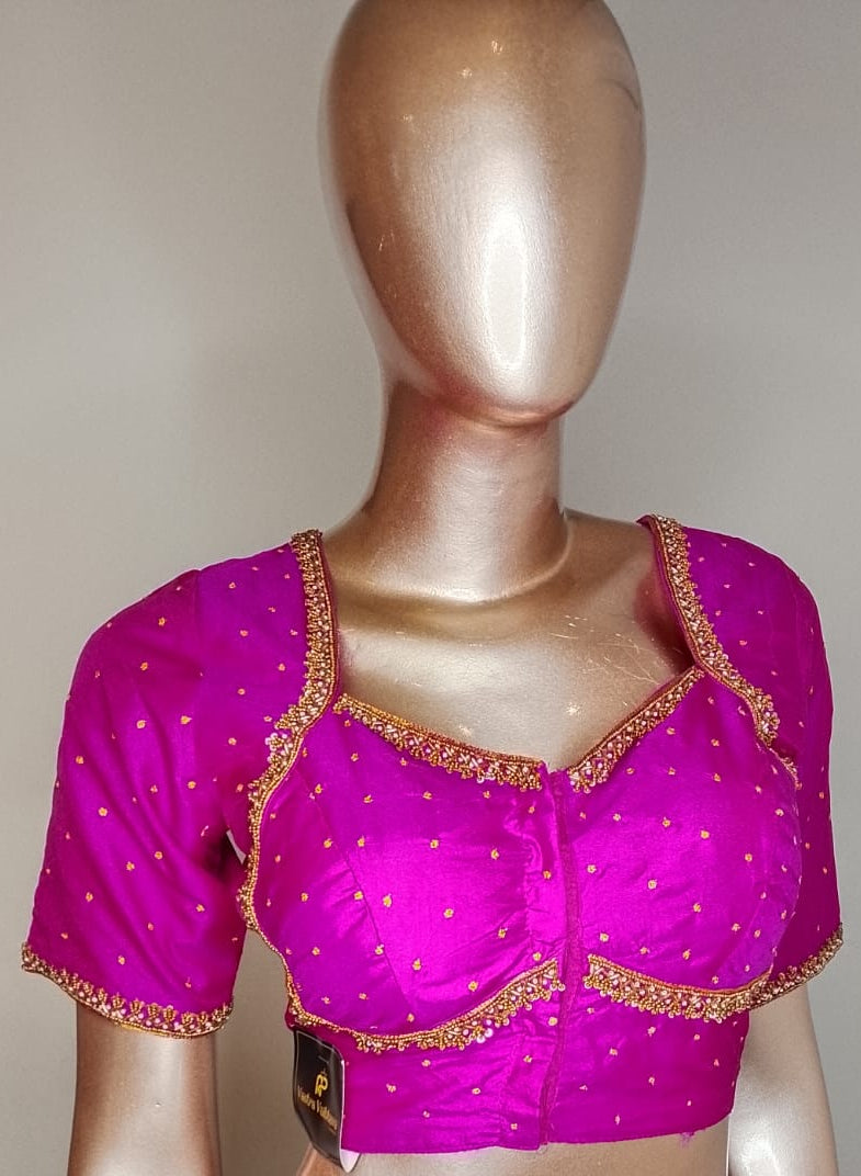 Hand Work  Blouse - PUOB