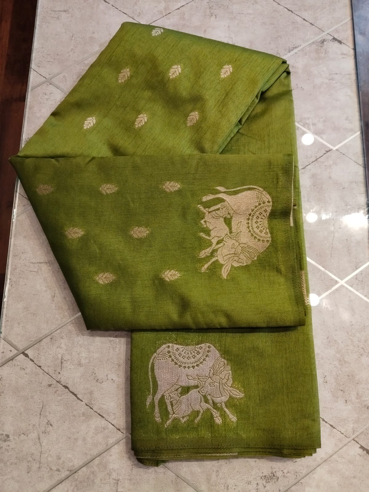 Georgette Saree (Pichwai design)