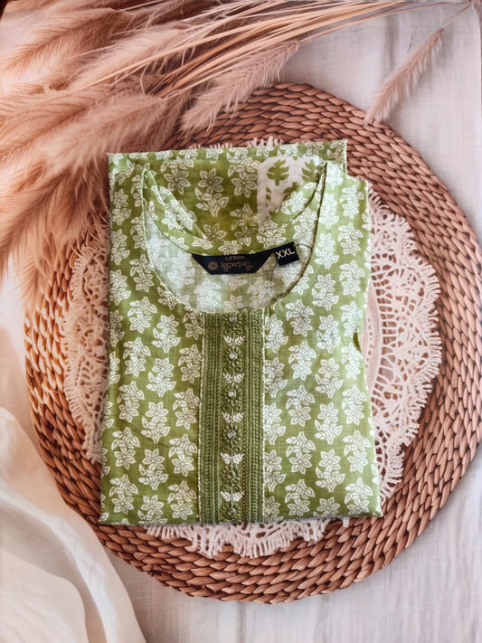 Cotton Floral Prints XXL