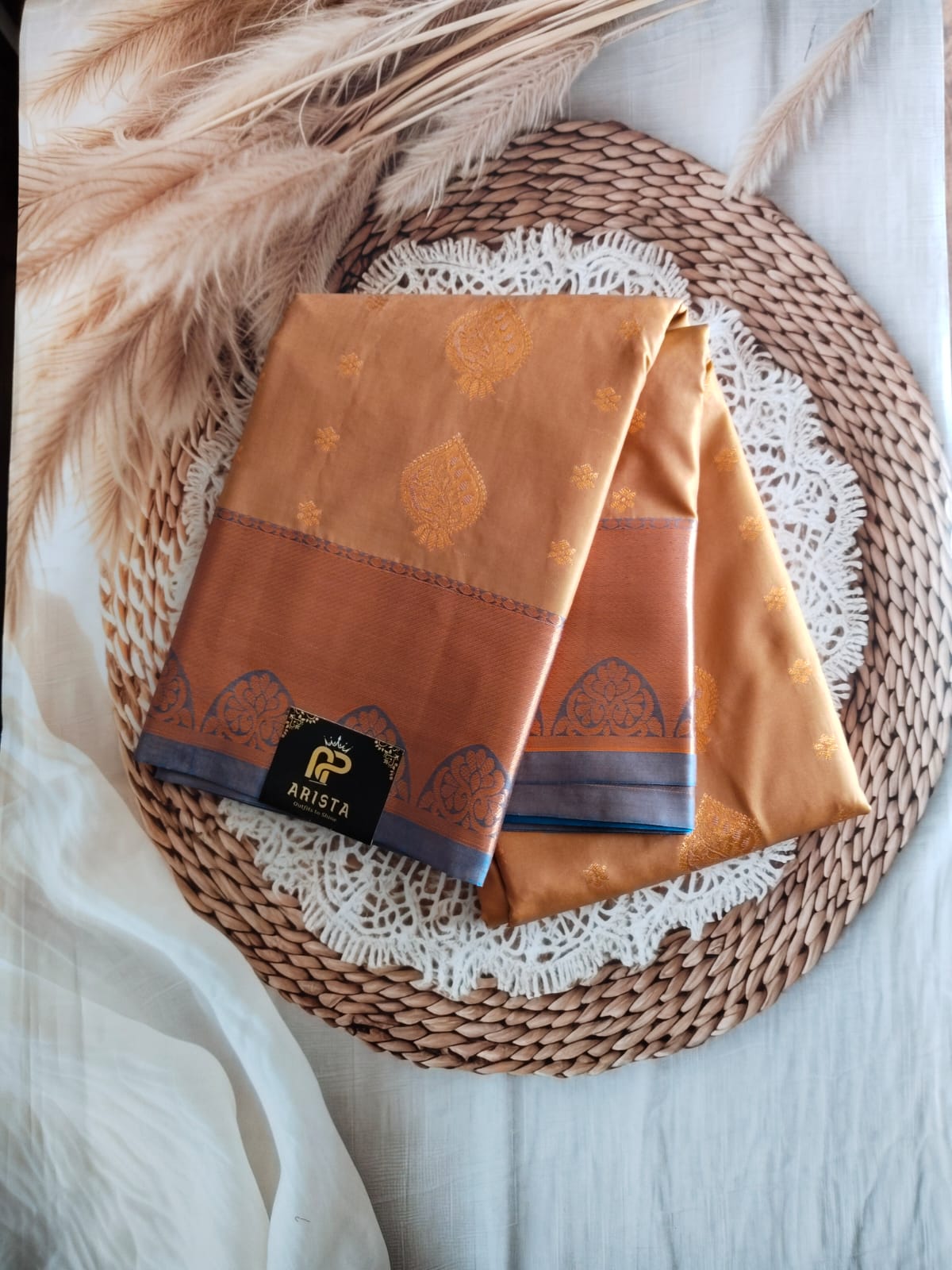 Semi Kanchipuram Butta silk sarees premium