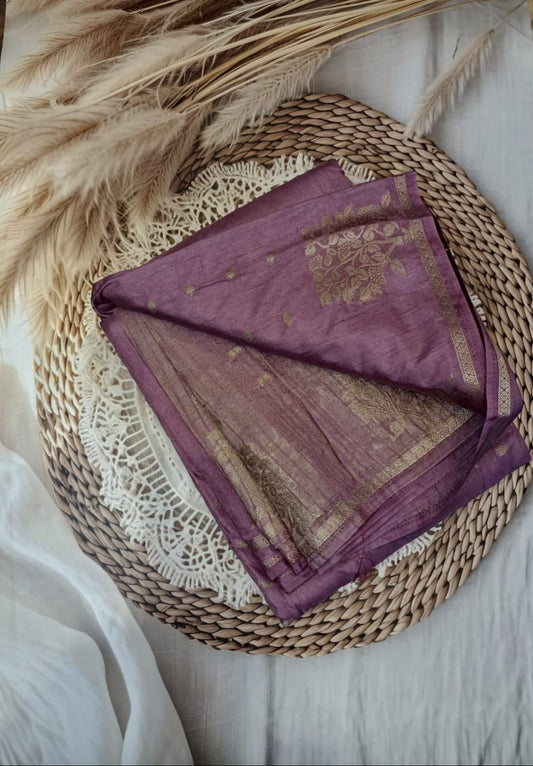 Visco Raw Silk Saree