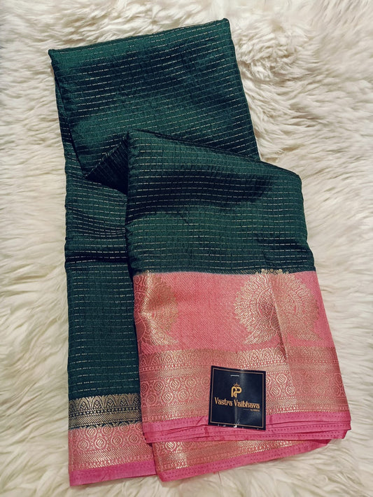 CANBERRY SILK - ROYAL PURPLE& PINK