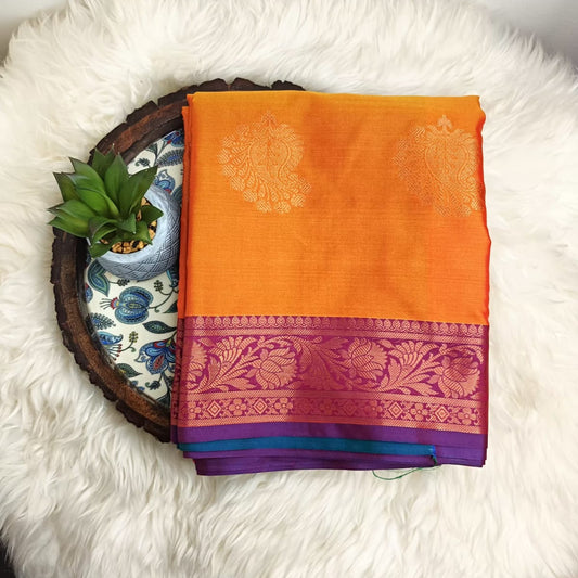 Banarasi Mashroo Butti Silk Saree
