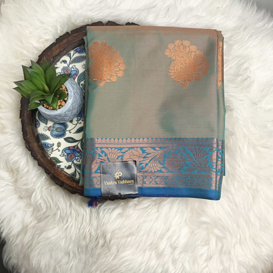 Banarasi Mashroo Butti Silk Saree